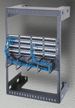 Middle Atlantic Products Wall-Mount Relay Racks 8 Space 8U Wall mounted rack Gray