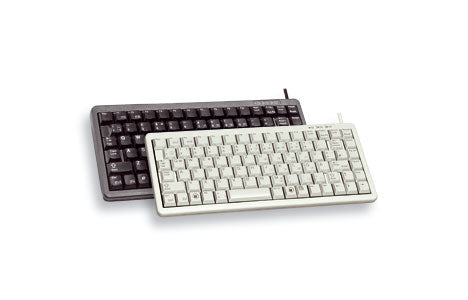 CHERRY Compact , Combo (USB + PS/2) keyboard Office USB + PS/2 QWERTY Gray