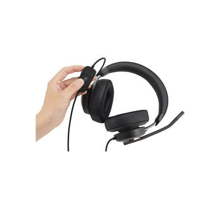 Kensington H2000 Headset Wired Head-band Office/Call center USB Type-C Black