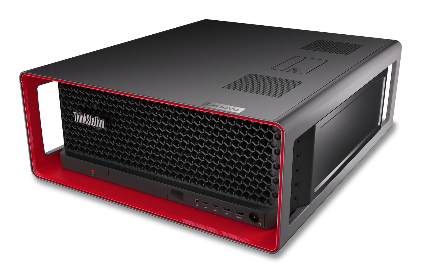 Lenovo ThinkStation P8 AMD Ryzen Threadripper PRO 7955WX 32 GB DDR5-SDRAM 1 TB SSD NVIDIA T400 Windows 11 Pro Tower Workstation Black