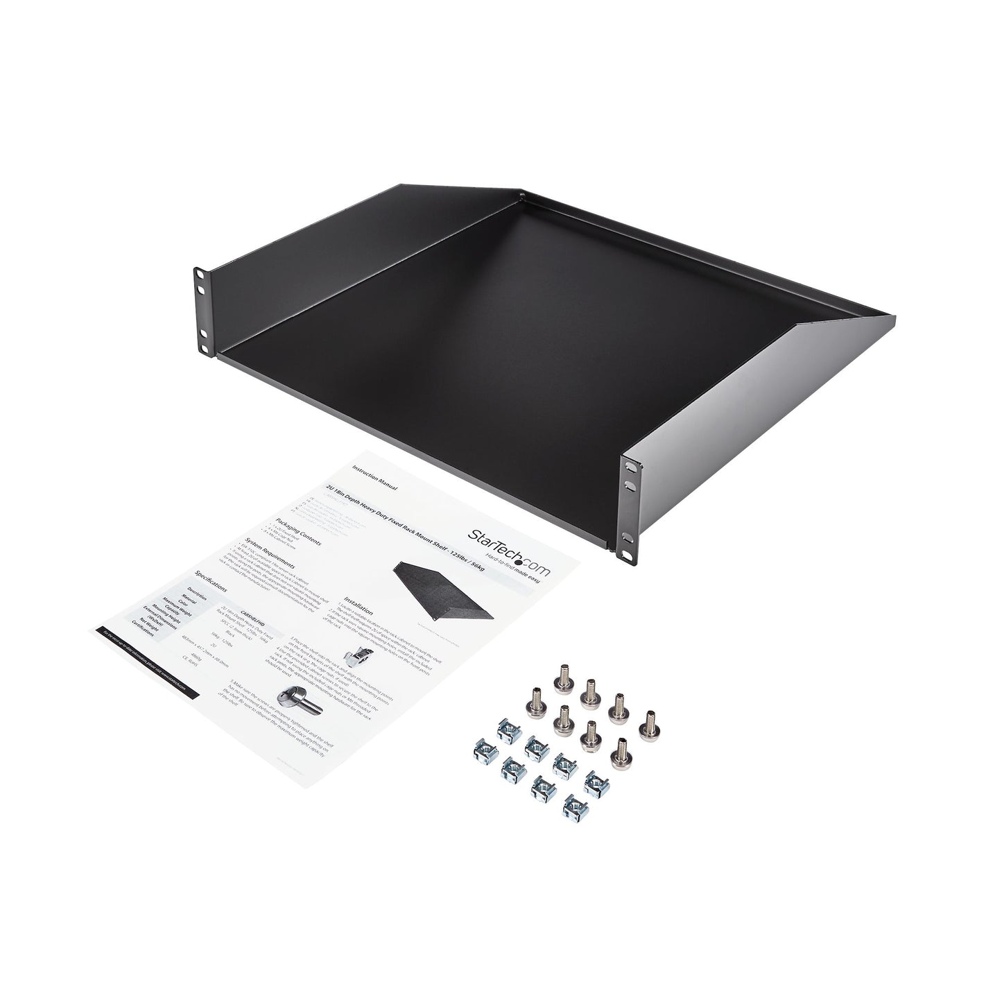 StarTech.com CABSHELFHD rack accessory Shelf