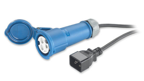 APC AP9899 power cable Black 98.4" (2.5 m)