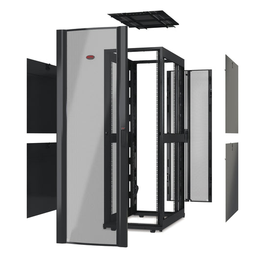 APC NetShelter SX 42U Freestanding rack Black