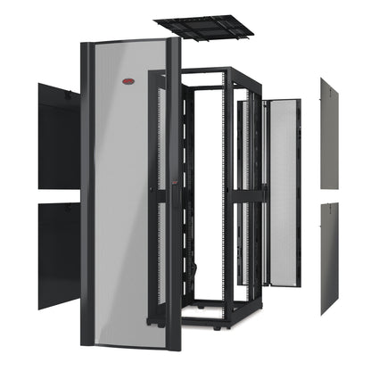 APC NetShelter SX 42U Freestanding rack Black