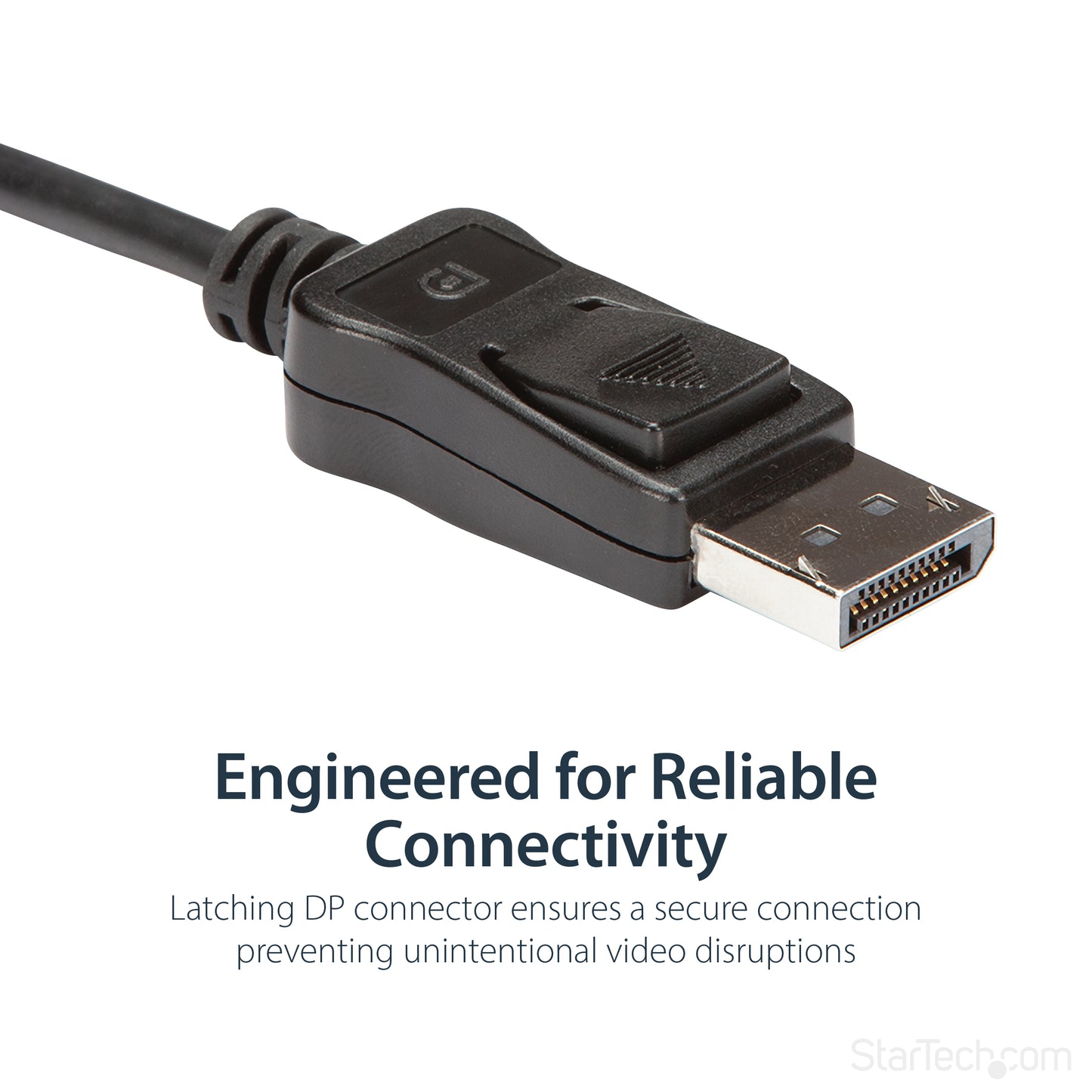 StarTech.com DP2DVID2 video cable adapter 14.6" (0.37 m) DisplayPort DVI-D Black