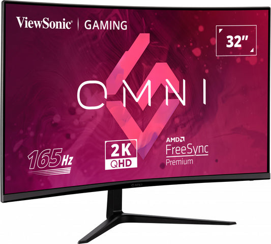 Viewsonic VX Series VX3218C-2K computer monitor 32" 2560 x 1440 pixels Quad HD LED Black