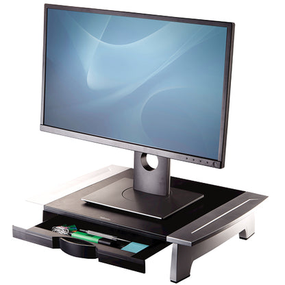 Fellowes Office Suites 28" Desk Black, Silver
