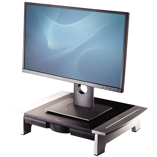 Fellowes Office Suites 28" Desk Black, Silver