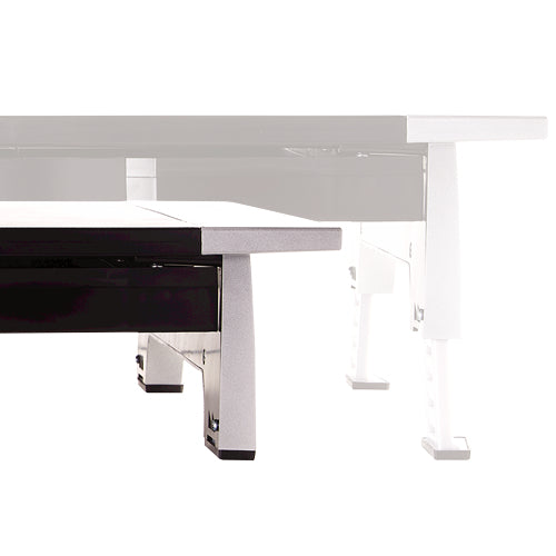Fellowes Office Suites 28" Desk Black, Silver