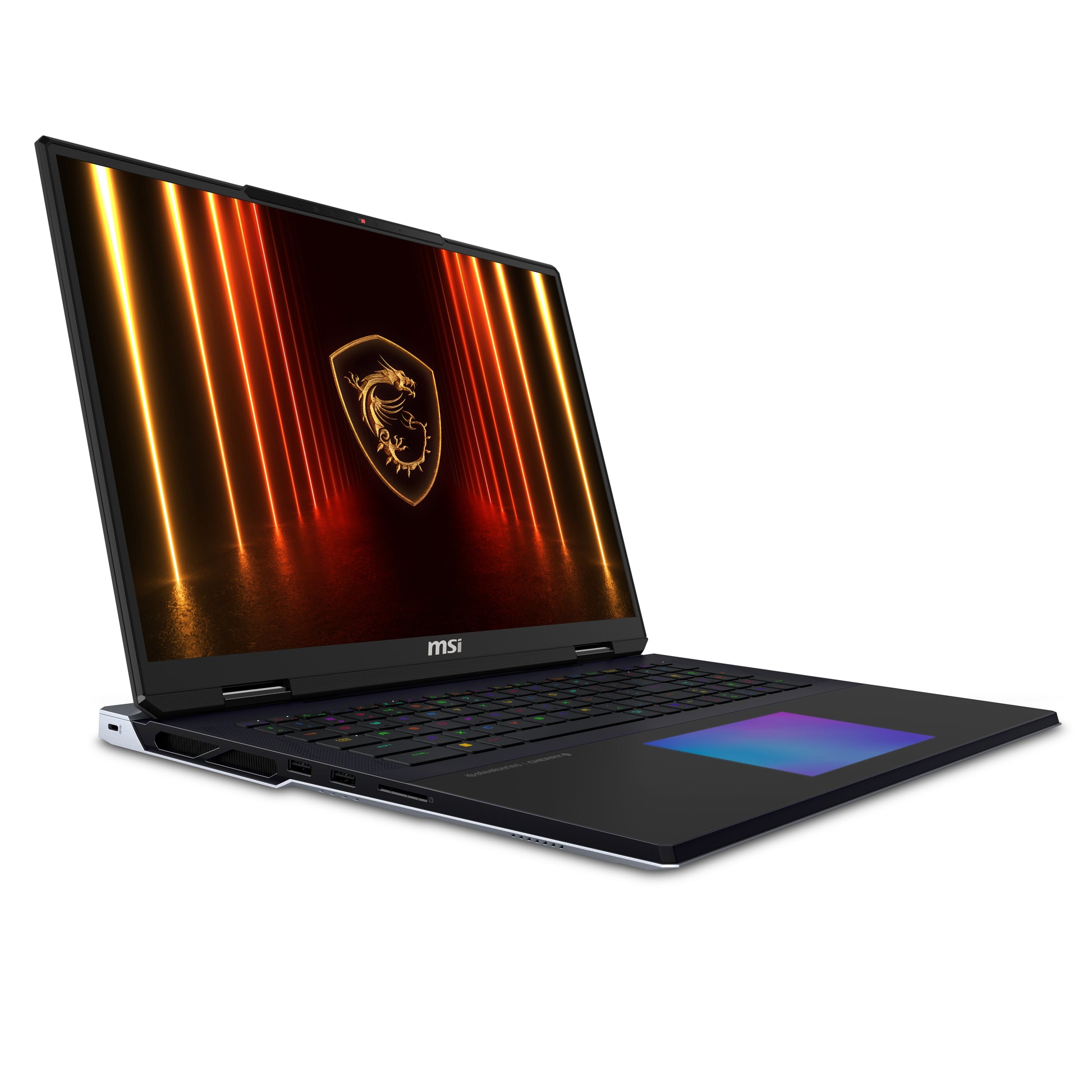 MSI Titan 18 HX AI A2XWIG 616US Intel Core Ultra 9 285HX Laptop 18" UHD+ 64 GB DDR5-SDRAM 4 TB SSD NVIDIA GeForce RTX 5080 Wi-Fi 7 (802.11be) Windows 11 Pro Black