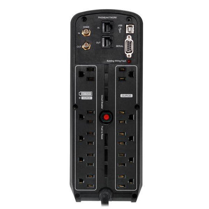 CyberPower CP1350PFCLCD uninterruptible power supply (UPS) Line-Interactive 1.35 kVA 810 W 10 AC outlet(s)