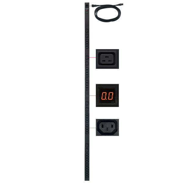 CyberPower PDU20MVHVT38F power distribution unit (PDU) 38 AC outlet(s) 0U Black