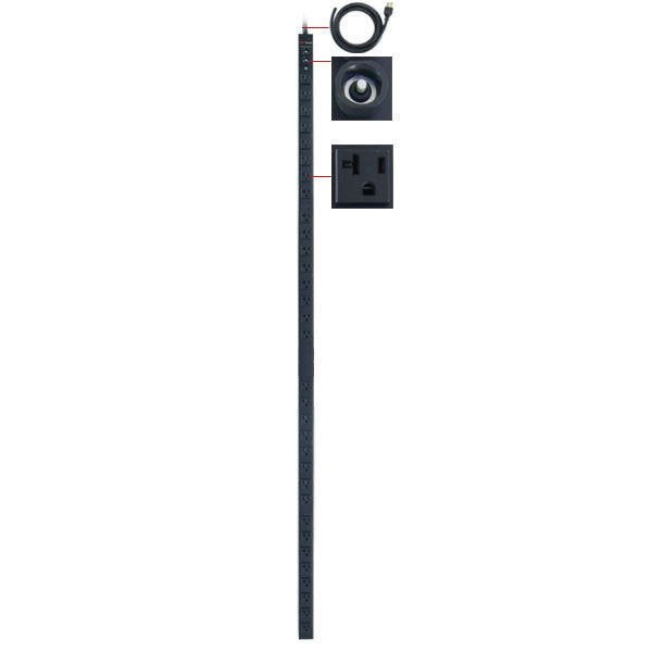 CyberPower PDU30BVT32F power distribution unit (PDU) 32 AC outlet(s) 0U Black