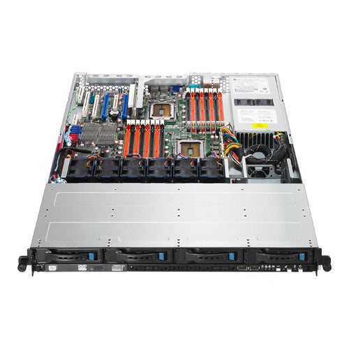 ASUS RS500A-E6/PS4 server barebone AMD SR5650 Socket G34 Rack (1U) Silver
