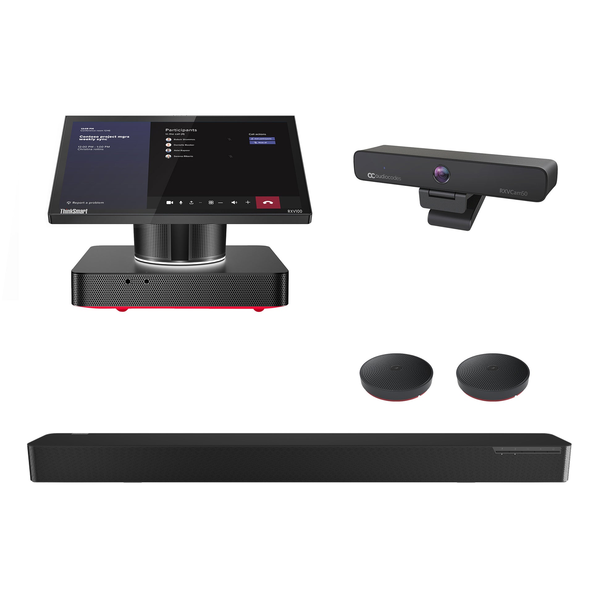 AudioCodes RXV100-B42 video conferencing system 16 person(s) Ethernet LAN Multimedia congress terminal