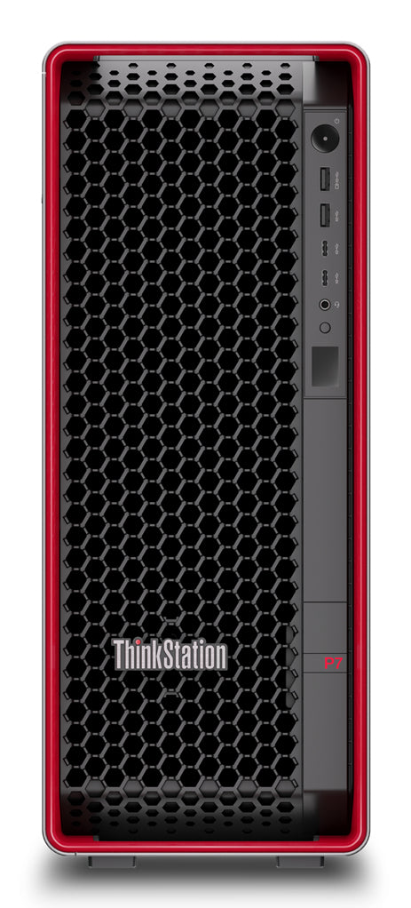 Lenovo ThinkStation P7 Intel Xeon W w7-3455 64 GB DDR5-SDRAM 2 TB SSD NVIDIA RTX 4500 Ada Windows 11 Pro for Workstations Tower Workstation Black, Red