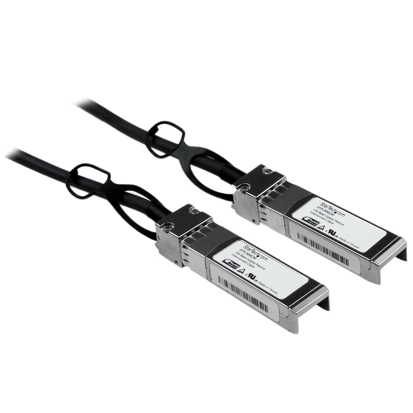 StarTech.com SFPCMM2M InfiniBand/fibre optic cable 78.7" (2 m) SFP+ Black