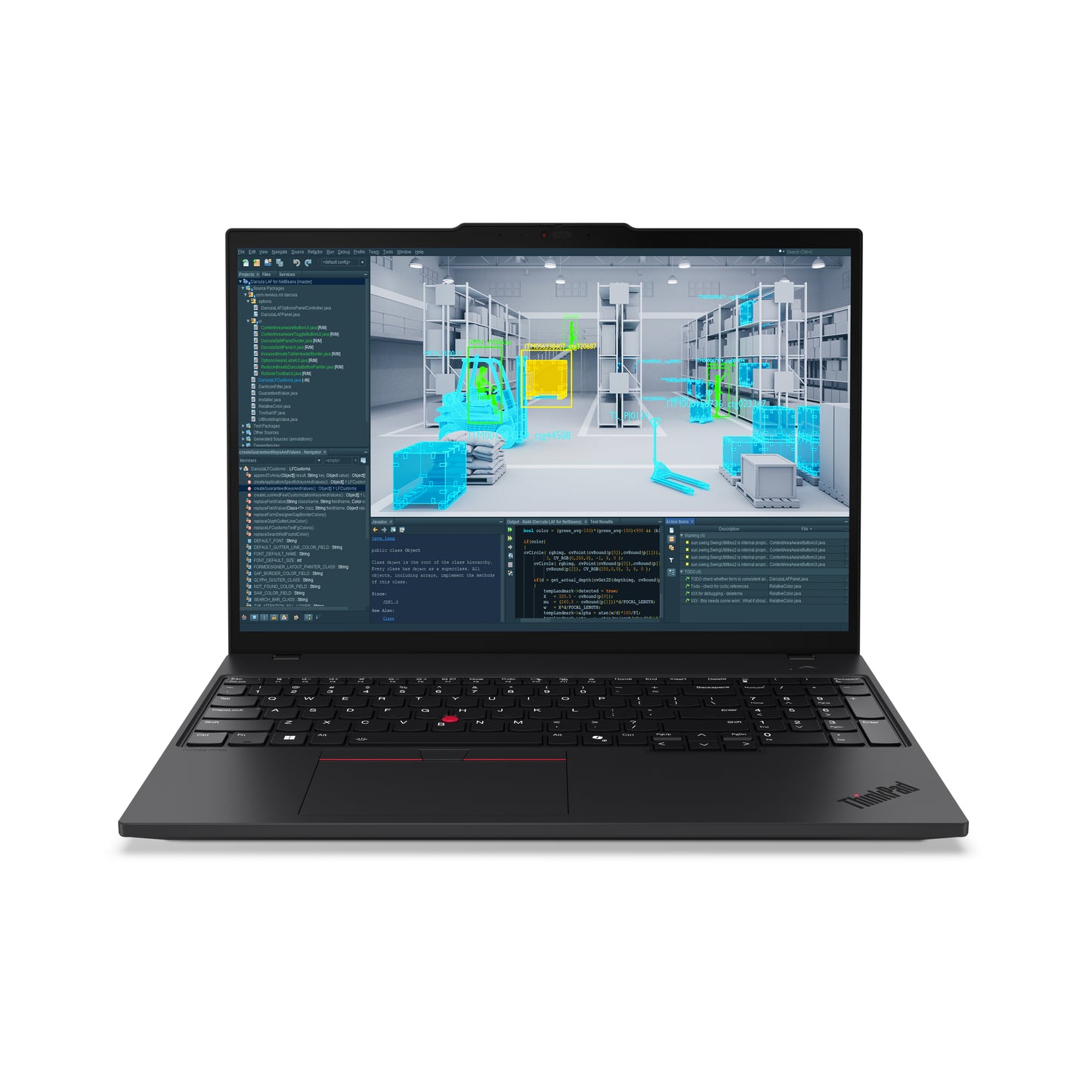 Lenovo ThinkPad P16s Gen 4 (AMD) Copilot+ PC AMD Ryzen AI 5 340 Mobile workstation 16" Touchscreen WQUXGA 32 GB DDR5-SDRAM 1 TB SSD Wi-Fi 7 (802.11be) Windows 11 Pro Black