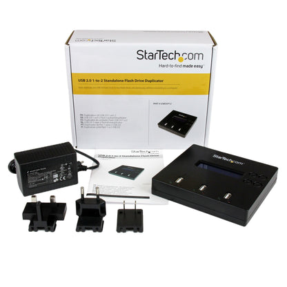 StarTech.com USBDUP12 media duplicator USB flash drive duplicator Blue 2 copies