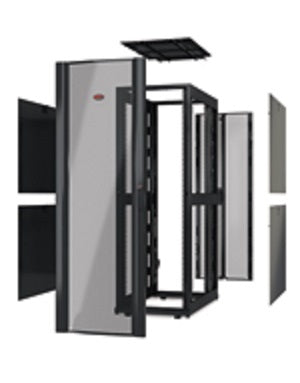 APC NetShelter SX 42U Freestanding rack Black
