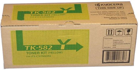 KYOCERA TK-582Y toner cartridge 1 pc(s) Original Yellow