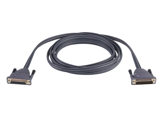 ATEN 2L1701 serial cable Black 70.9" (1.8 m) DB-25