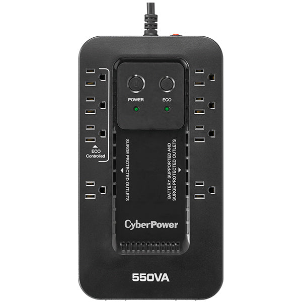 CyberPower EC550G uninterruptible power supply (UPS) Standby (Offline) 0.55 kVA 330 W 8 AC outlet(s)