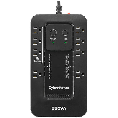CyberPower EC550G uninterruptible power supply (UPS) Standby (Offline) 0.55 kVA 330 W 8 AC outlet(s)