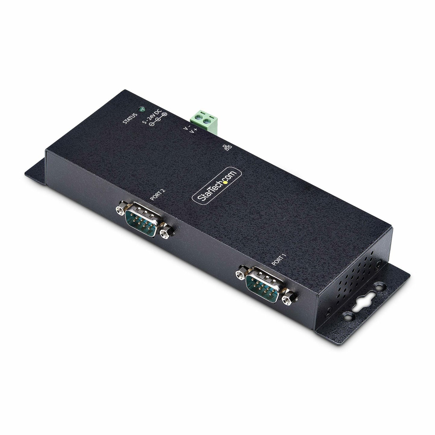 StarTech.com I23-SERIAL-ETHERNET serial converter/repeater/isolator RS-232 RJ-45 Black