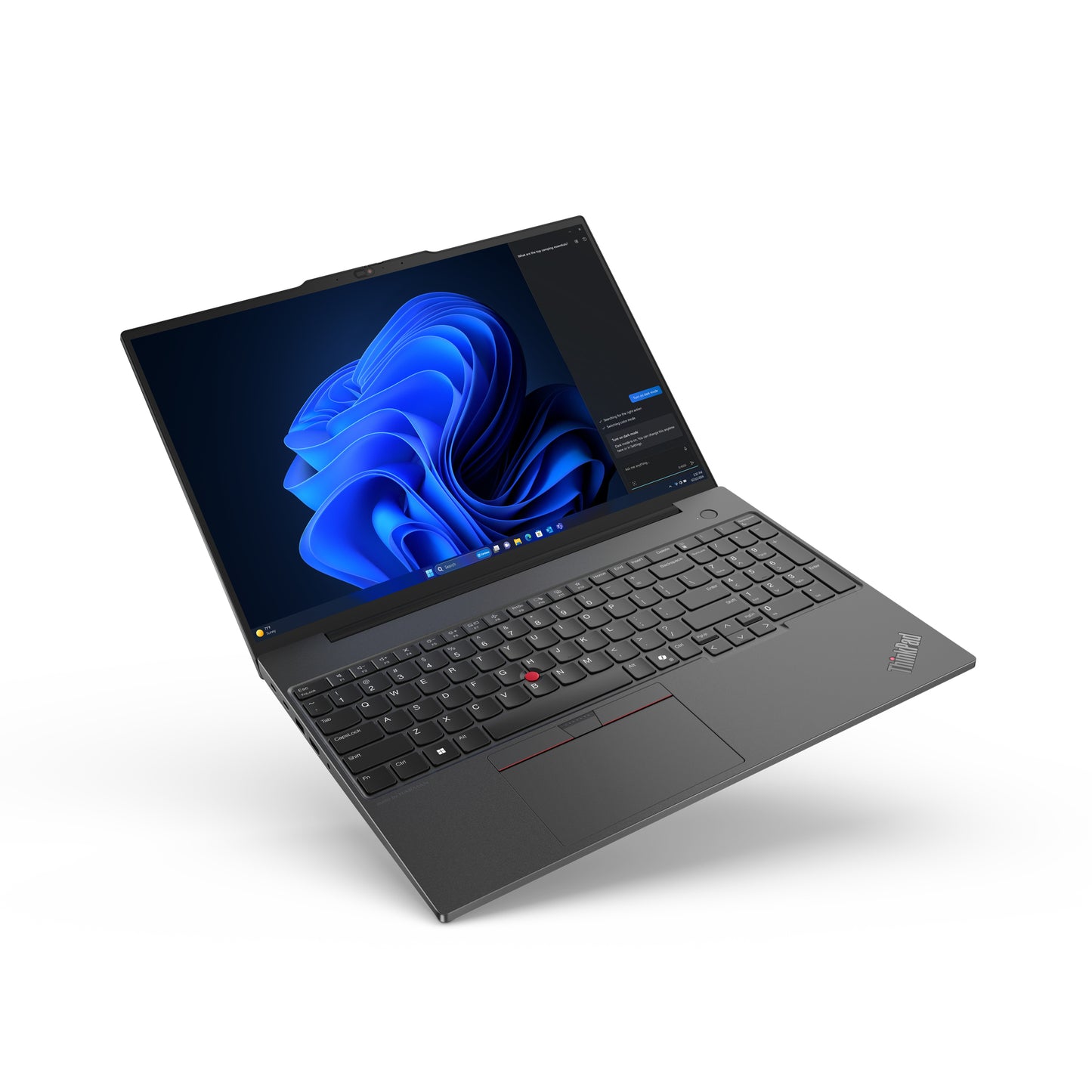 Lenovo ThinkPad E16 Gen 2 (AMD) AMD Ryzen™ 7 7735U Laptop 16" Touchscreen WUXGA 16 GB DDR5-SDRAM 512 GB SSD Wi-Fi 6E (802.11ax) Windows 11 Pro English Black