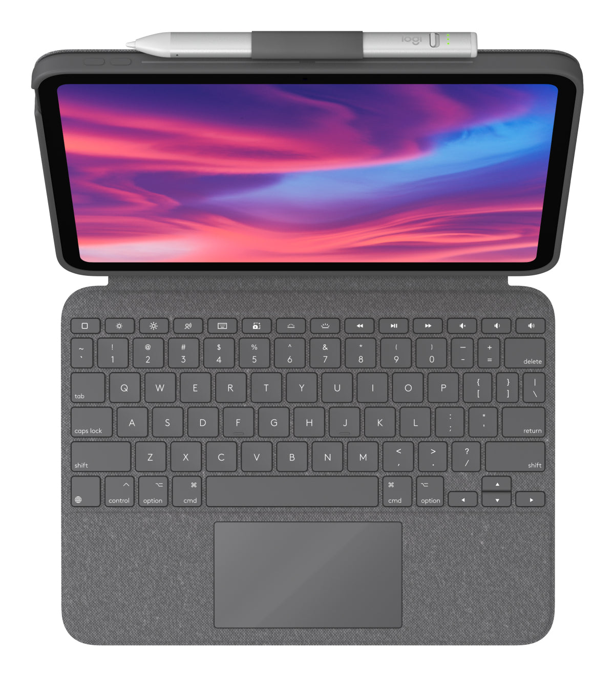Logitech 920-011433 mobile device keyboard QWERTY English Smart Connector Gray