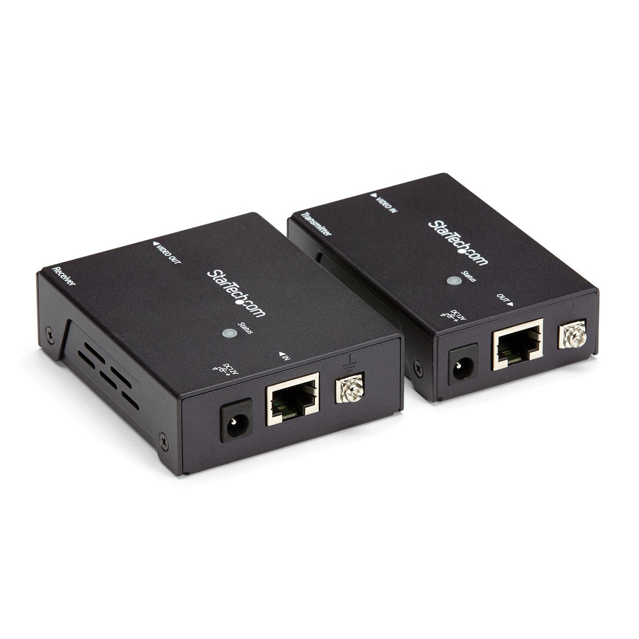 StarTech.com ST121HDBTE AV extender AV transmitter & receiver Black