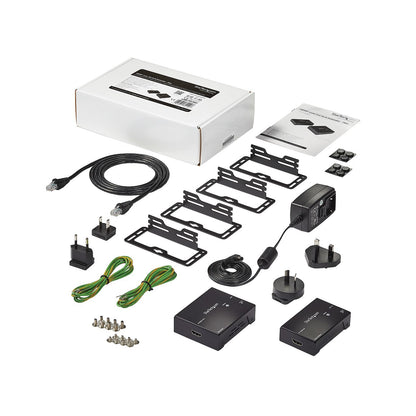 StarTech.com ST121HDBTE AV extender AV transmitter & receiver Black
