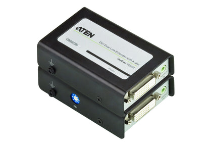 ATEN VE602 AV extender AV transmitter & receiver Black