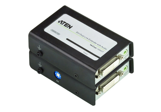 ATEN VE602 AV extender AV transmitter & receiver Black