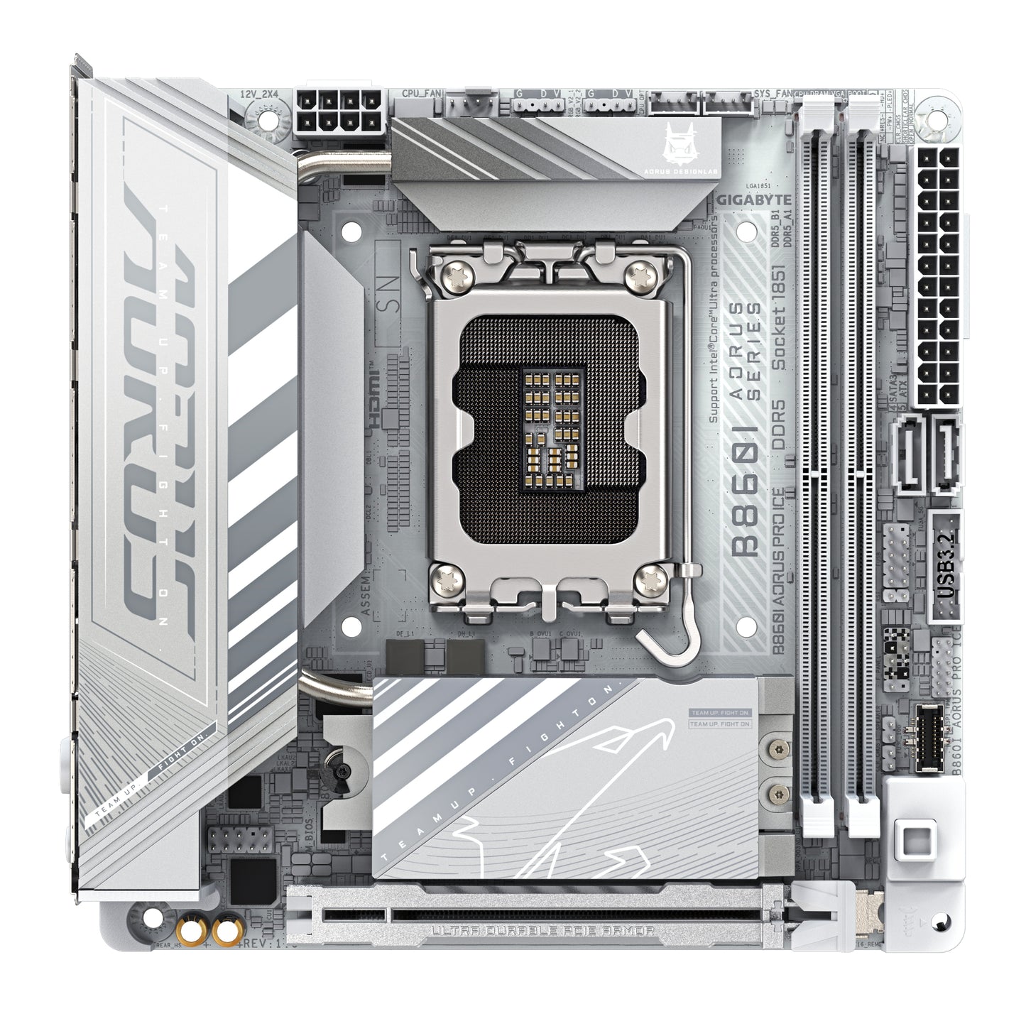 GIGABYTE B860I AORUS PRO ICE motherboard Intel B860 LGA 1851 (Socket V1) mini ITX