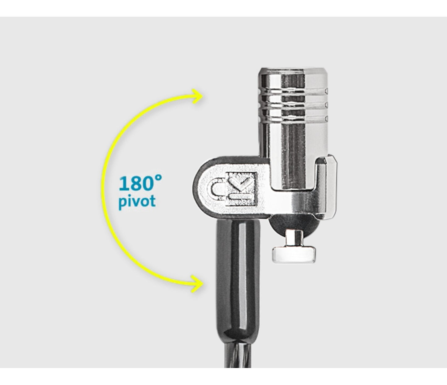 Kensington K65099TAA cable lock Silver 70.9" (1.8 m)