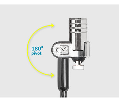 Kensington K65099TAA cable lock Silver 70.9" (1.8 m)