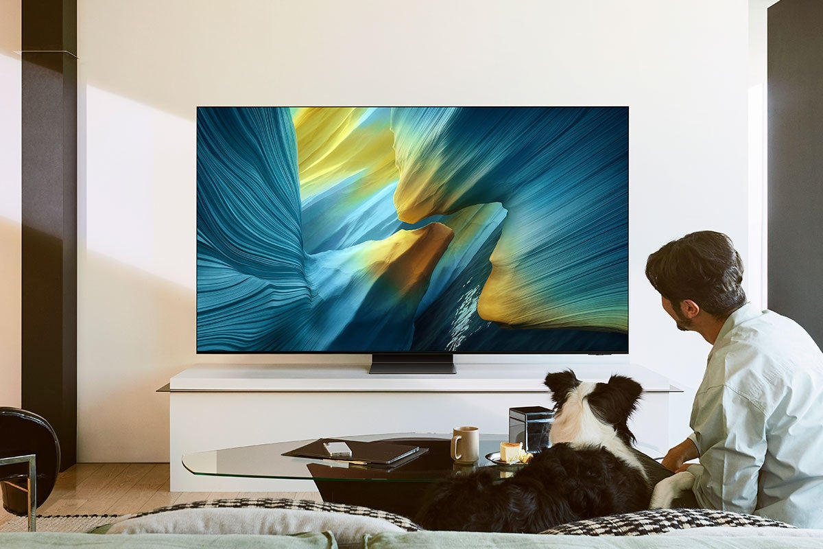 Samsung Series 9 QN77S95FAFXZA TV 77" 4K Ultra HD Smart TV Wi-Fi Black