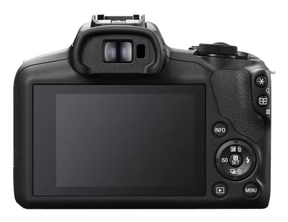 Canon EOS R100 RF-S18-45mm F4.5-6.3 IS STM & RF-S55-210mm F5-7.1 IS STM MILC 24.1 MP CMOS 6000 x 4000 pixels Black