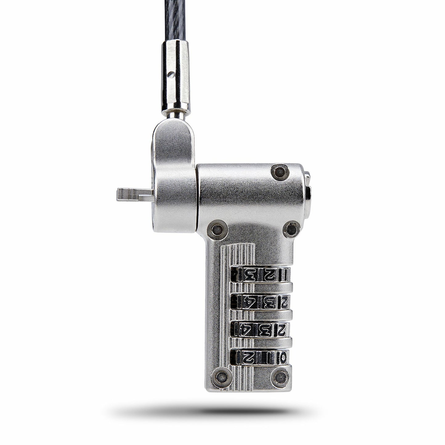 StarTech.com UNIVCS25-LAPTOP-LOCK cable lock Black, Silver 78.7" (2 m)