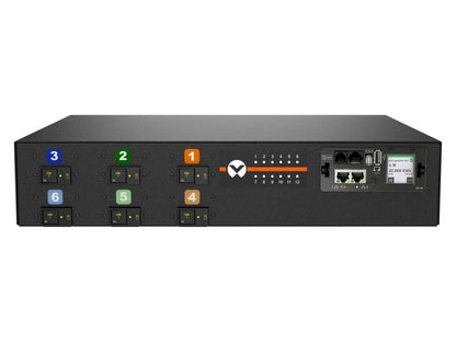 Vertiv Geist MNR5MDR6-12CF18-6PS15B0H10-S power distribution unit (PDU) 12 AC outlet(s) 0U Black