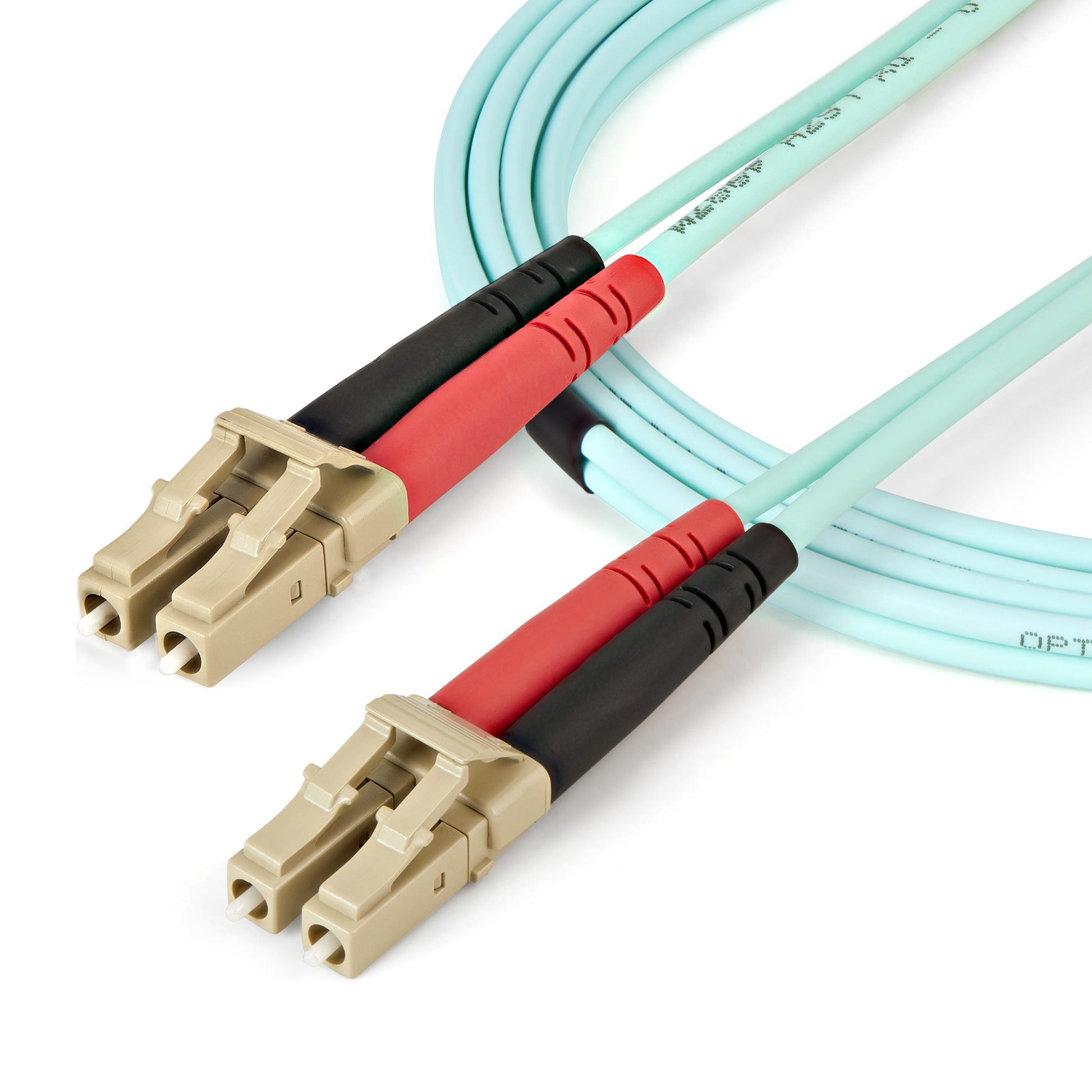 StarTech.com 450FBLCLC5 InfiniBand/fibre optic cable 196.9" (5 m) LC Aqua color