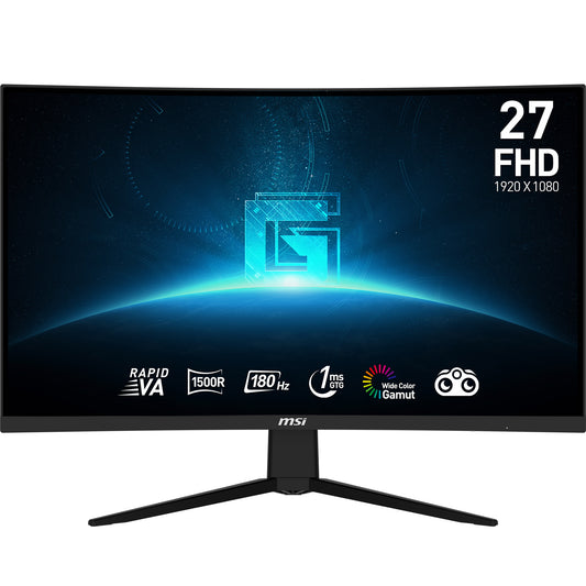 MSI G27C3F computer monitor 27" 1920 x 1080 pixels Full HD LCD Black
