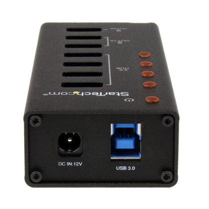 StarTech.com ST4300U3C3 interface hub USB 3.2 Gen 1 (3.1 Gen 1) Type-B 5000 Mbit/s Black