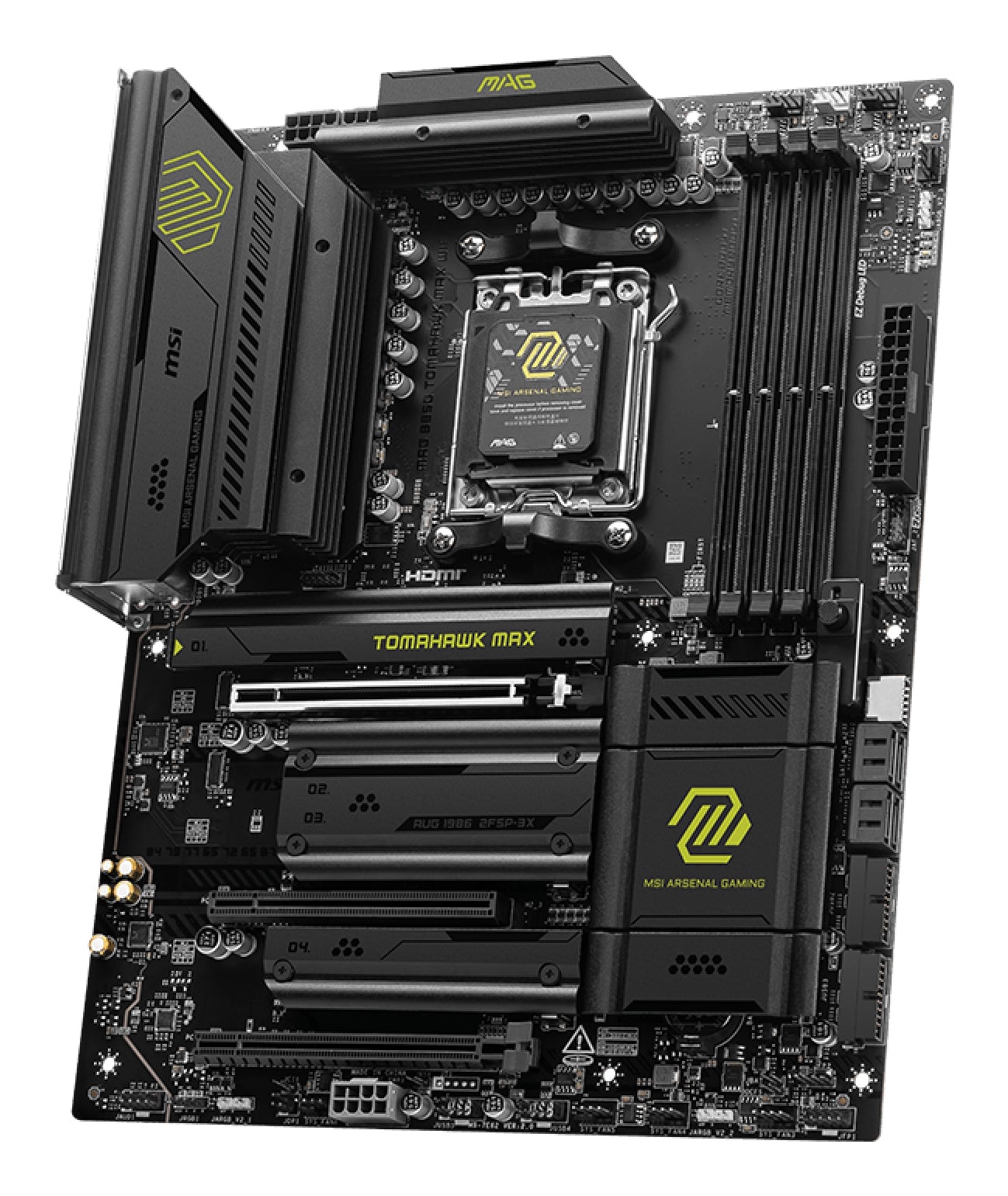MSI MAG B850 TOMAHAWK MAX WIFI motherboard AMD B850 Socket AM5 ATX