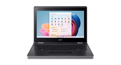 Acer TravelMate Spin B3 TMB311RN-33-C62J Intel® Celeron® N N100 Hybrid (2-in-1) 11.6" Touchscreen HD 8 GB LPDDR5-SDRAM 128 GB SSD Wi-Fi 6 (802.11ax) Windows 11 Pro Education Black