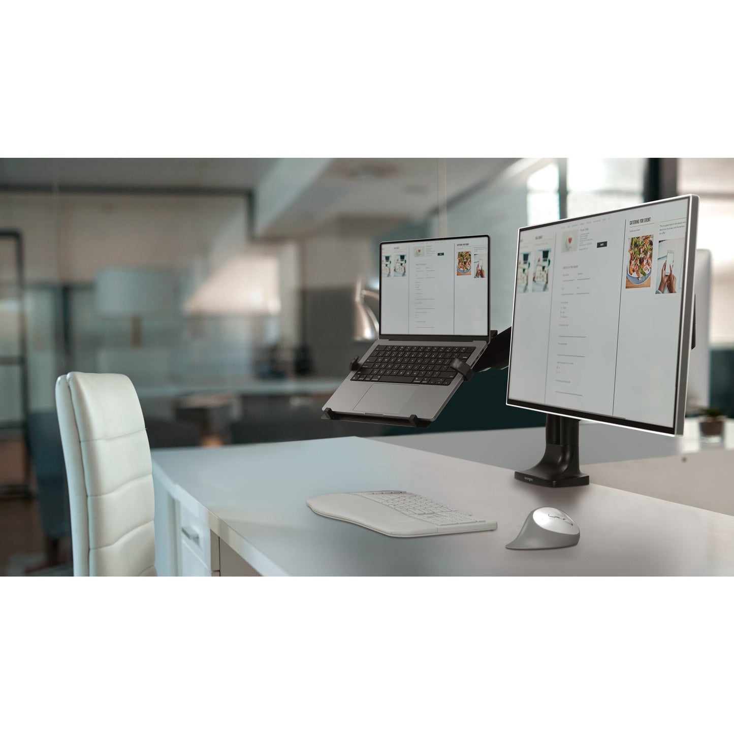 Kensington K53801WW monitor mount / stand Black