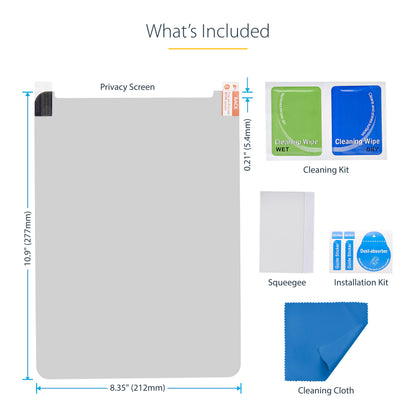 StarTech.com 129IP-PRIVACY-SCREEN display privacy filters 12.9" Tablet Frameless display privacy filter