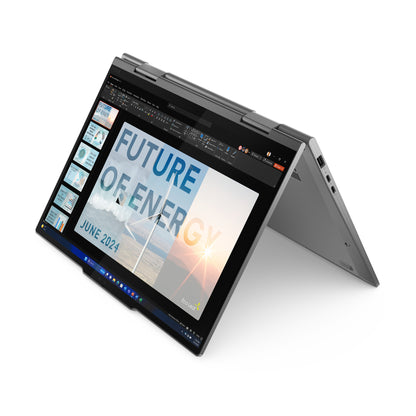 Lenovo ThinkPad X1 2-in-1 Gen 9 Intel Core Ultra 7 155U Hybrid (2-in-1) 14" Touchscreen WUXGA 16 GB LPDDR5x-SDRAM 512 GB SSD Wi-Fi 6E (802.11ax) Windows 11 Pro English Gray